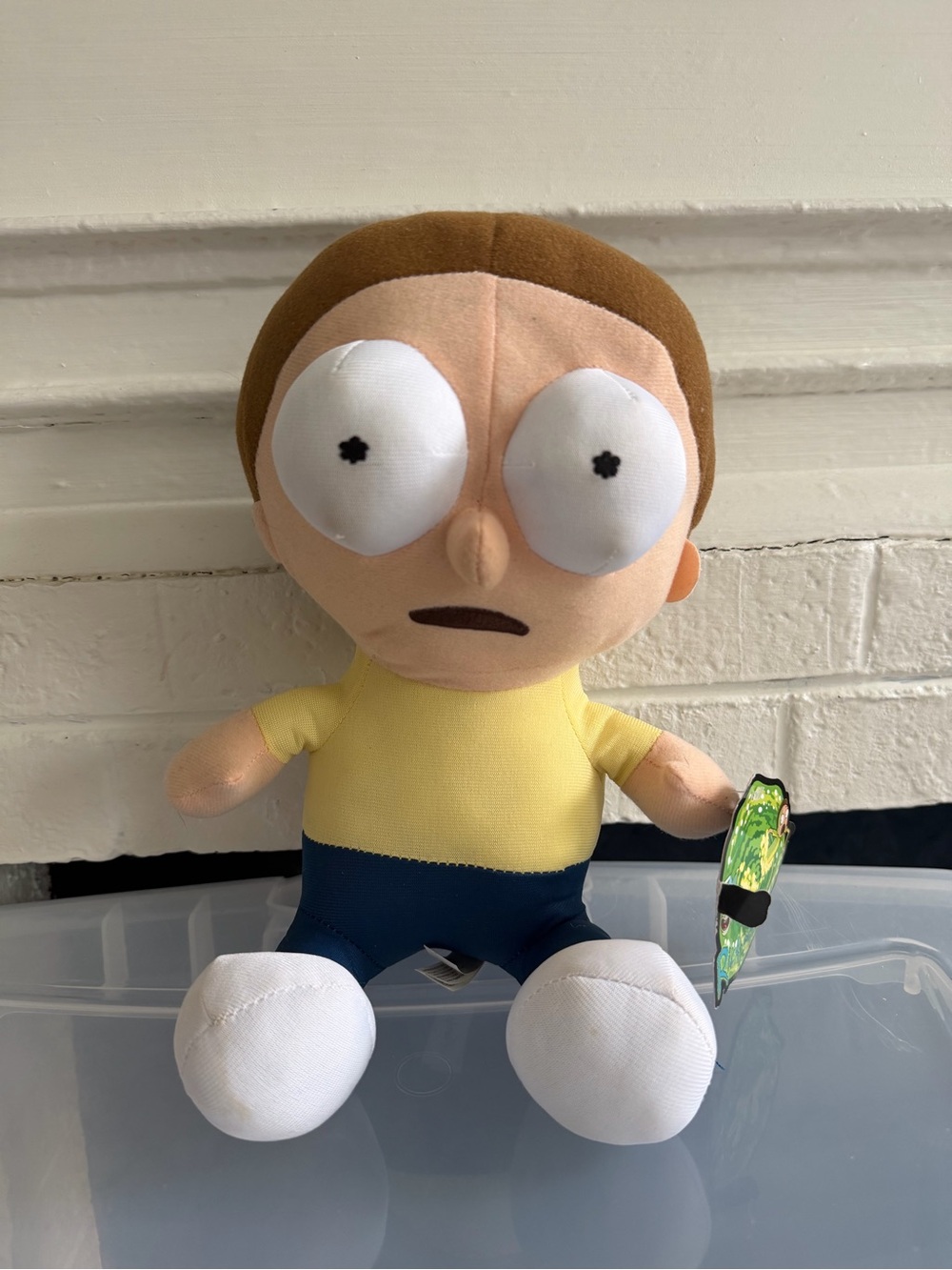 Rick and Morty 10” Plush of Morty new with tags